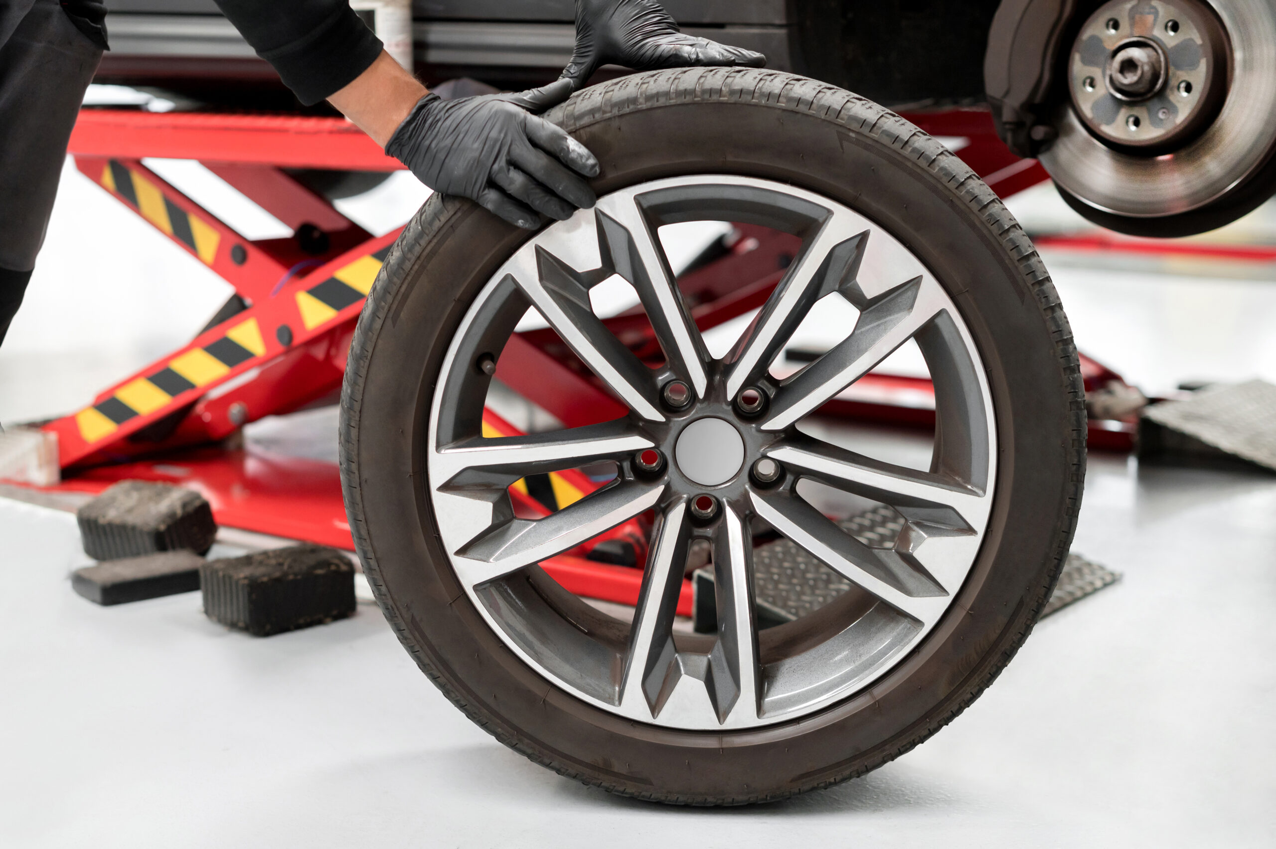 how to change tire