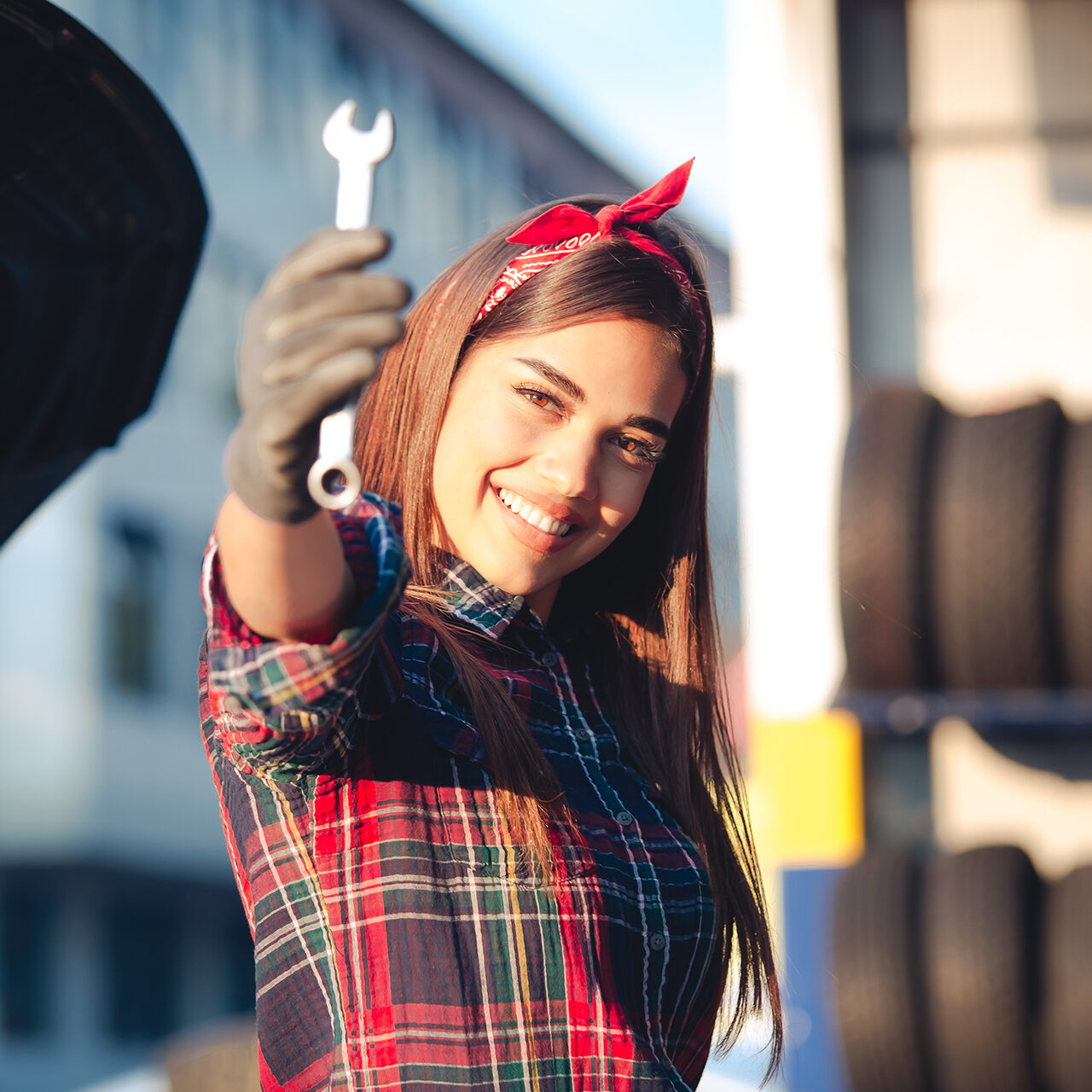 Girl mechanic